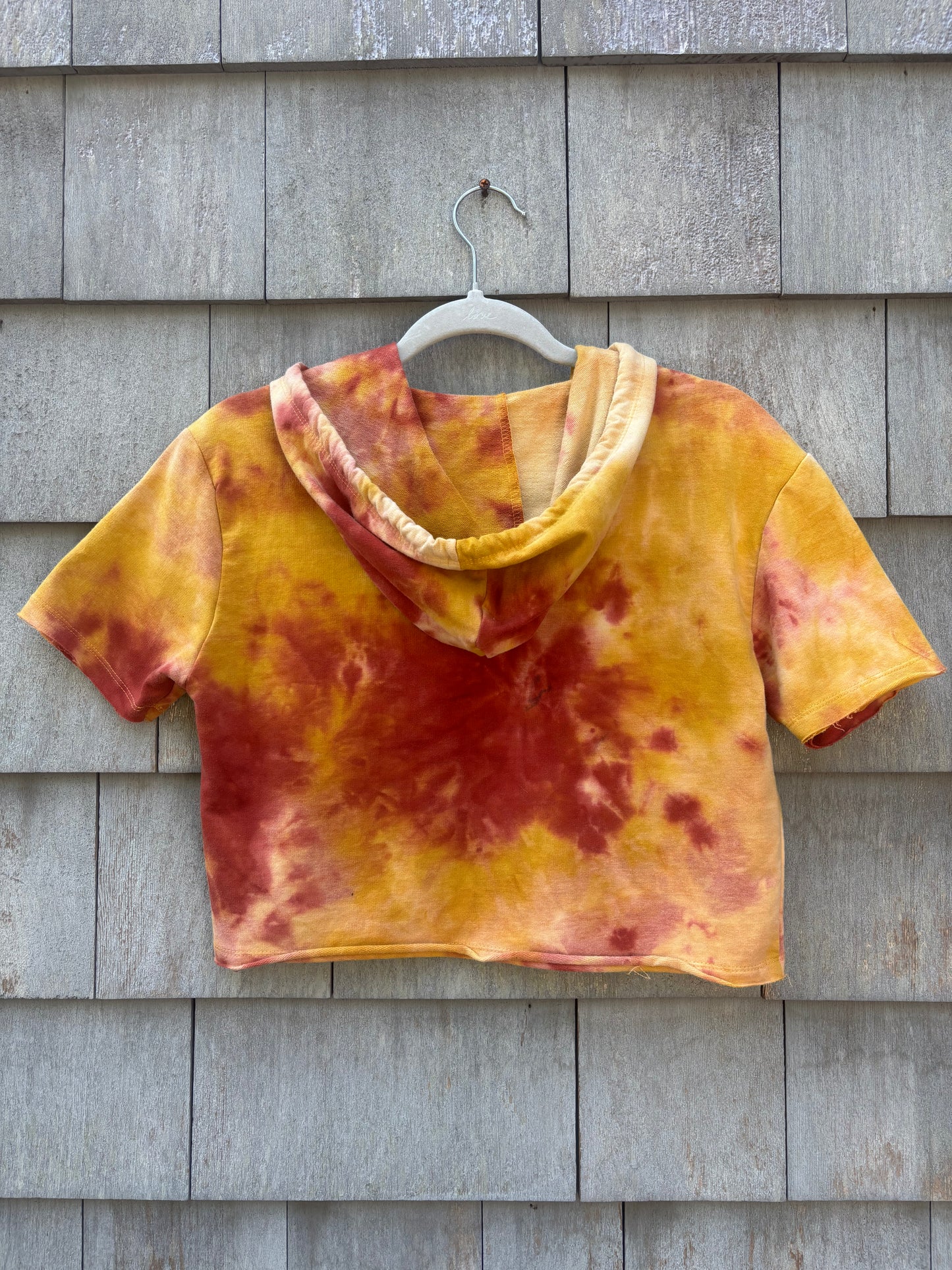 Cropped Short Sleeve Sweatshirt