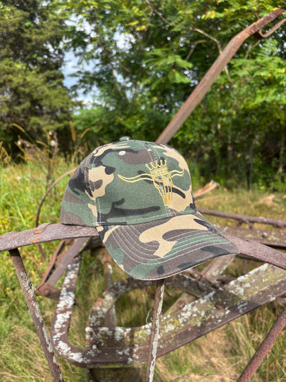 HnR Logo Camo Baseball Hat