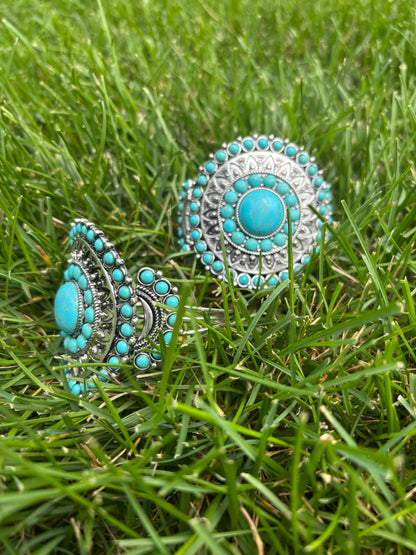 Mandala Cuff Bracelet