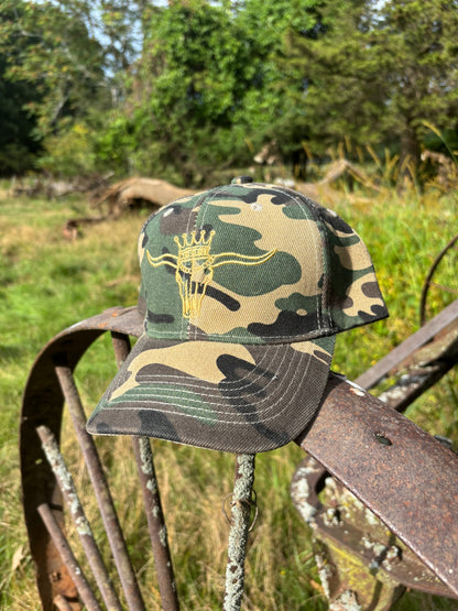 HnR Logo Camo Baseball Hat