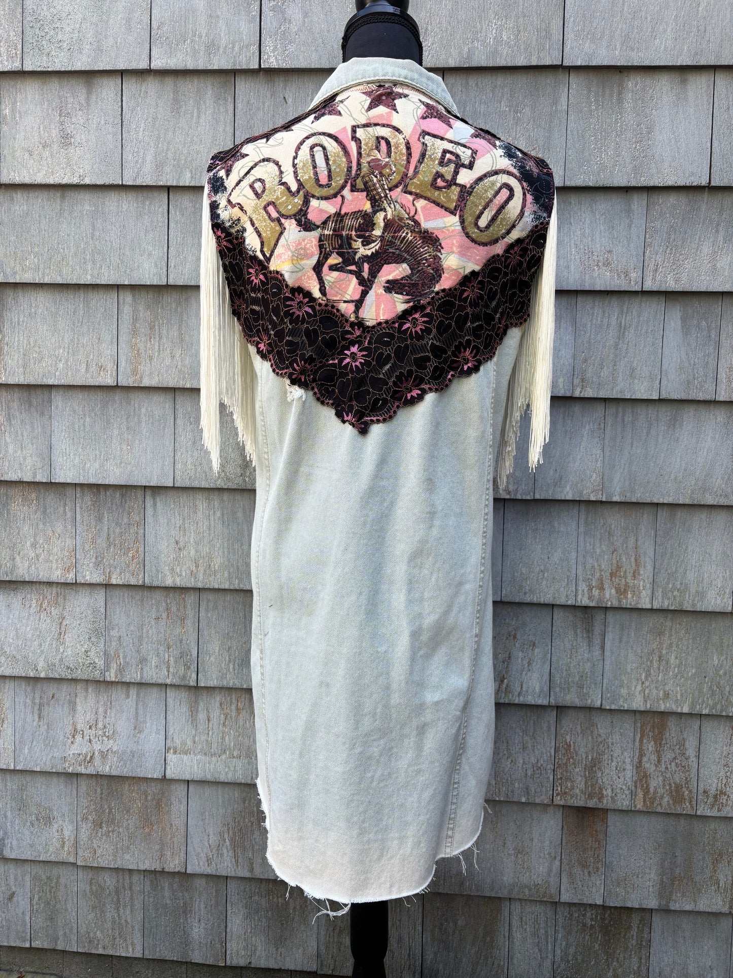Rodeo Denim Dress/ Vest