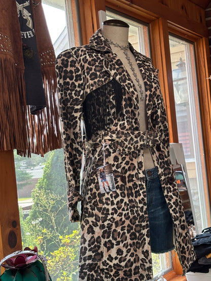 Upcycled Johnny Cash Trench Coat