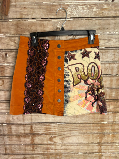 Upcycled Rodeo Skirt