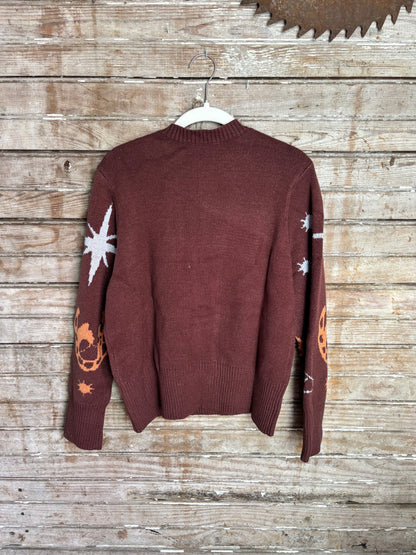 Cowgirl Western Horse Sweater