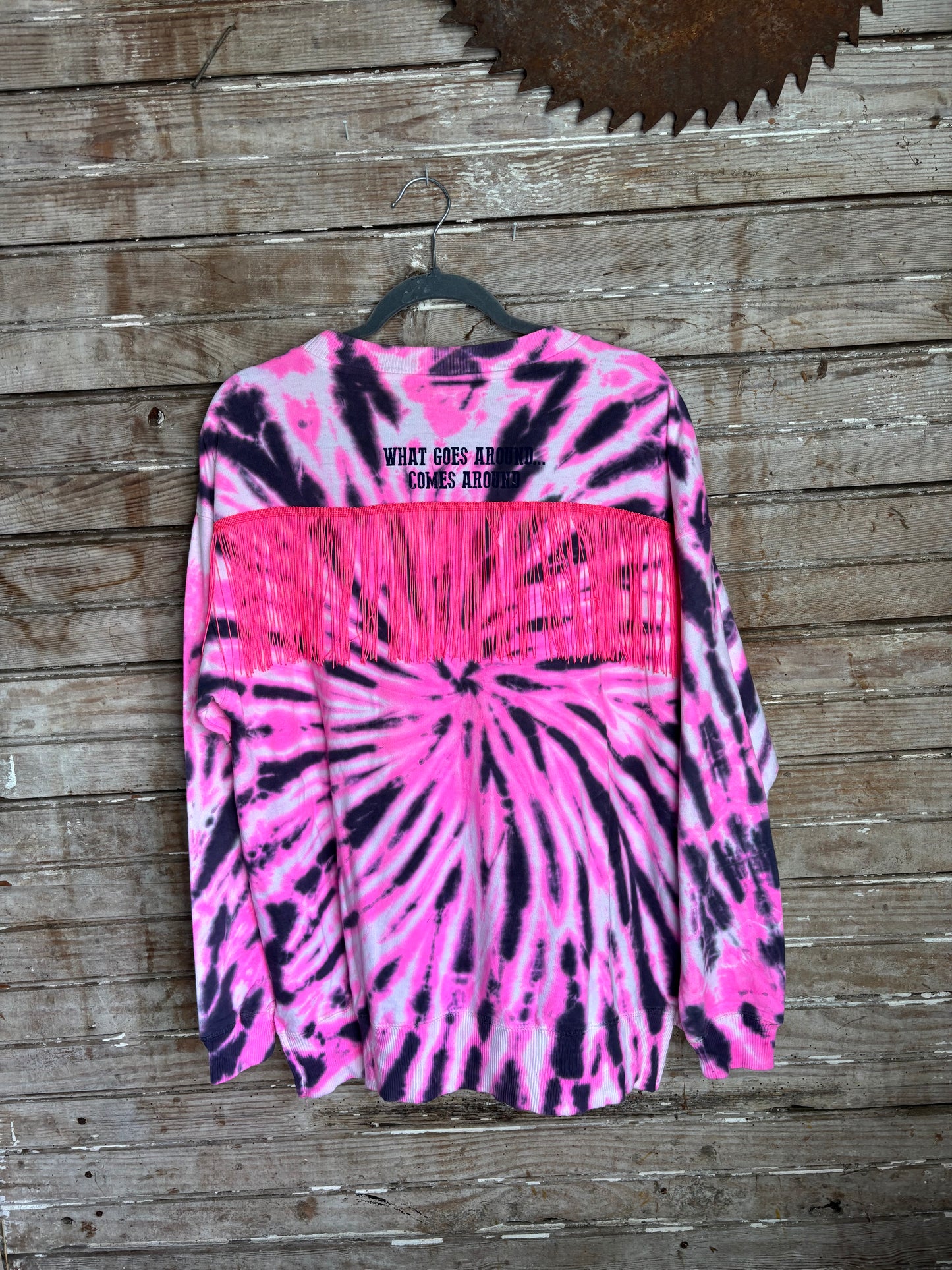 KARMA RANCH Fringy Sweatshirt