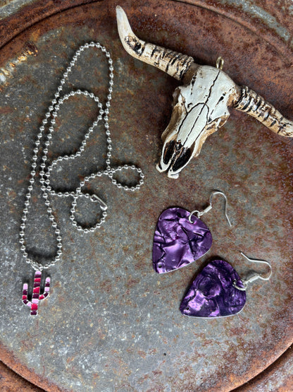 Guitar Pick Earrings