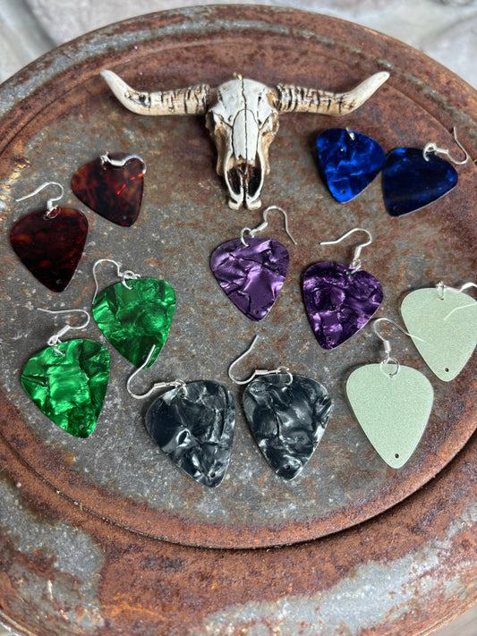 Guitar Pick Earrings