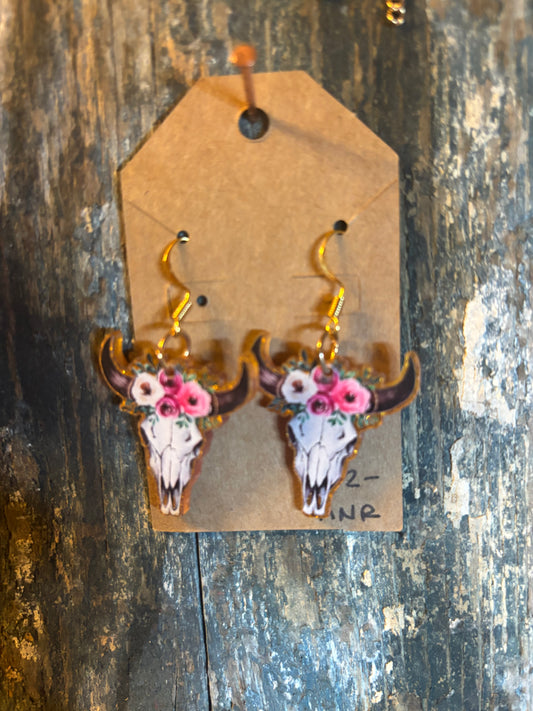 Steerhead Earrings