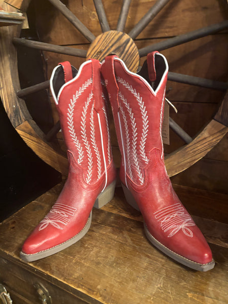 NEW!  Red Cowboy Boots