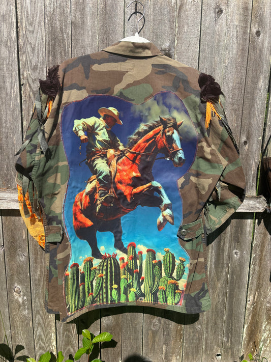 COWBOY Camo Jacket - you can BUY OR RENT!