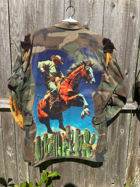 COWBOY Camo Jacket - you can BUY OR RENT!