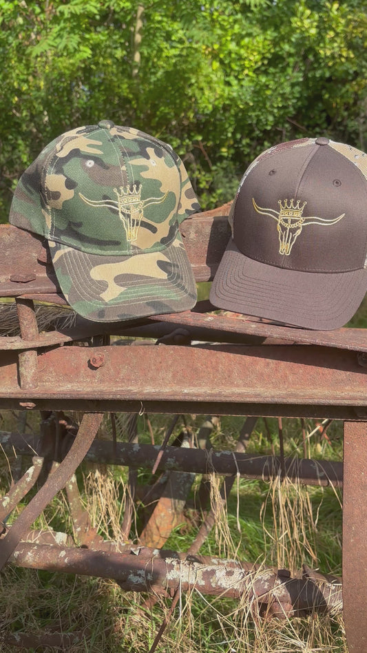 HnR Logo Camo Baseball Hat